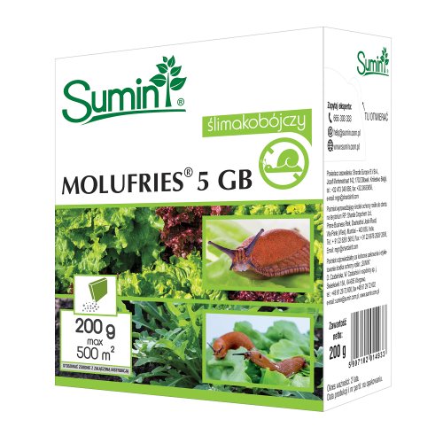 Sumin, Środek na ślimaki Molufries 5 GB, 200 g
