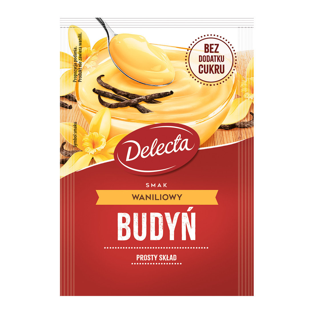 Budyń waniliowy DELECTA bez cukru 40 g