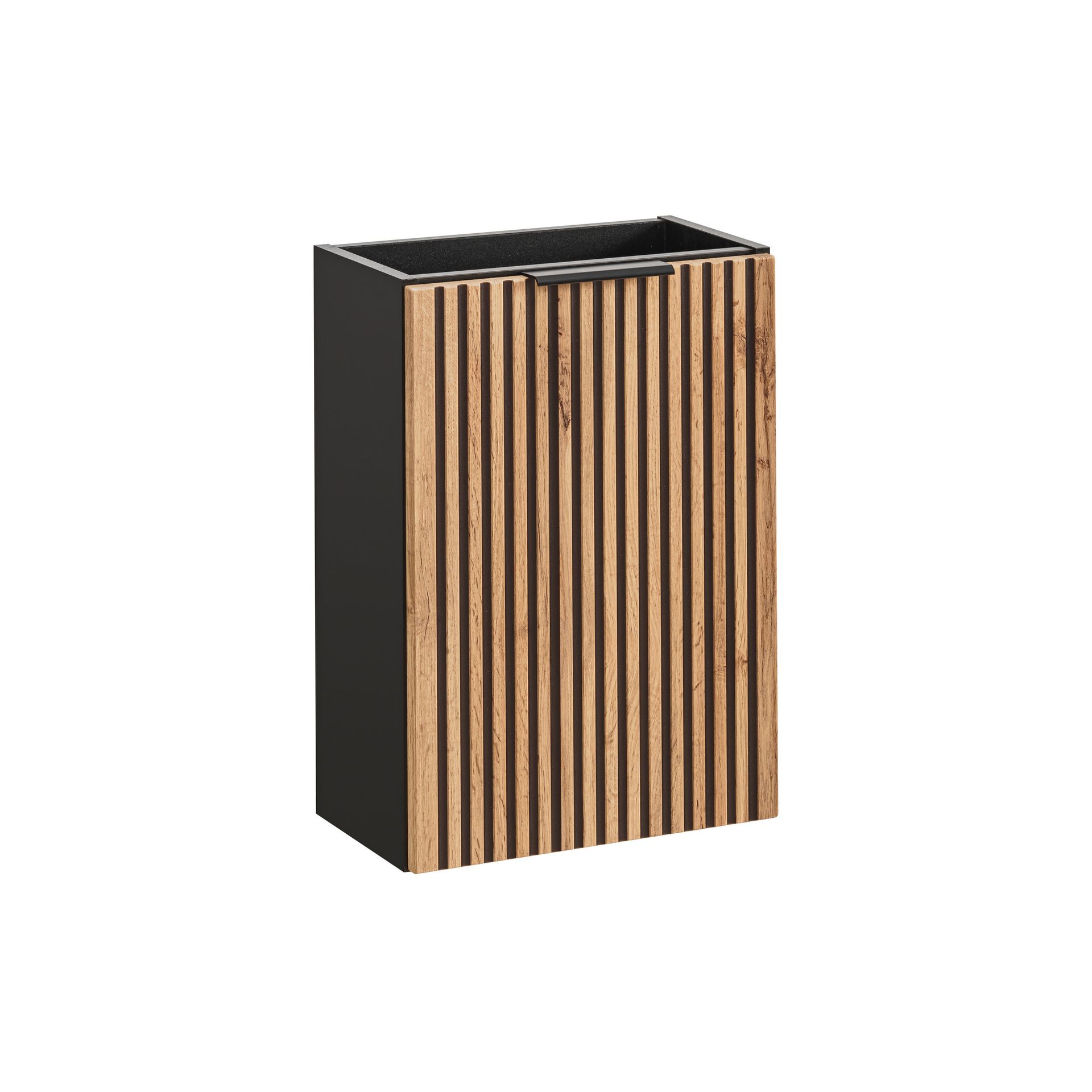 Szafka Łazienkowa Wisząca Pod Umywalkę 40 cm 82-40-D-1D Xilo Comad Dąb Wotan, Szary Skalny