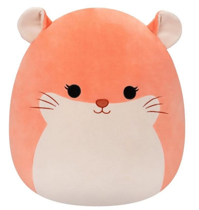 Squishmallows, duży pluszak, brzoskwiniowa szynszyla, Erica, 16
