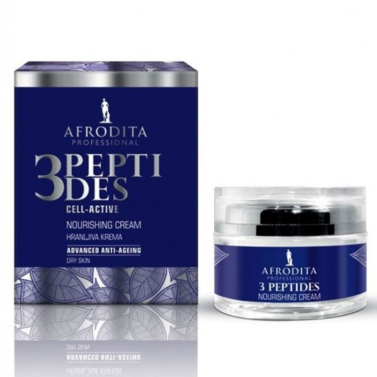 Afrodita 3 Peptides, Krem Odżywczy Dla Skóry Suchej, 50ml
