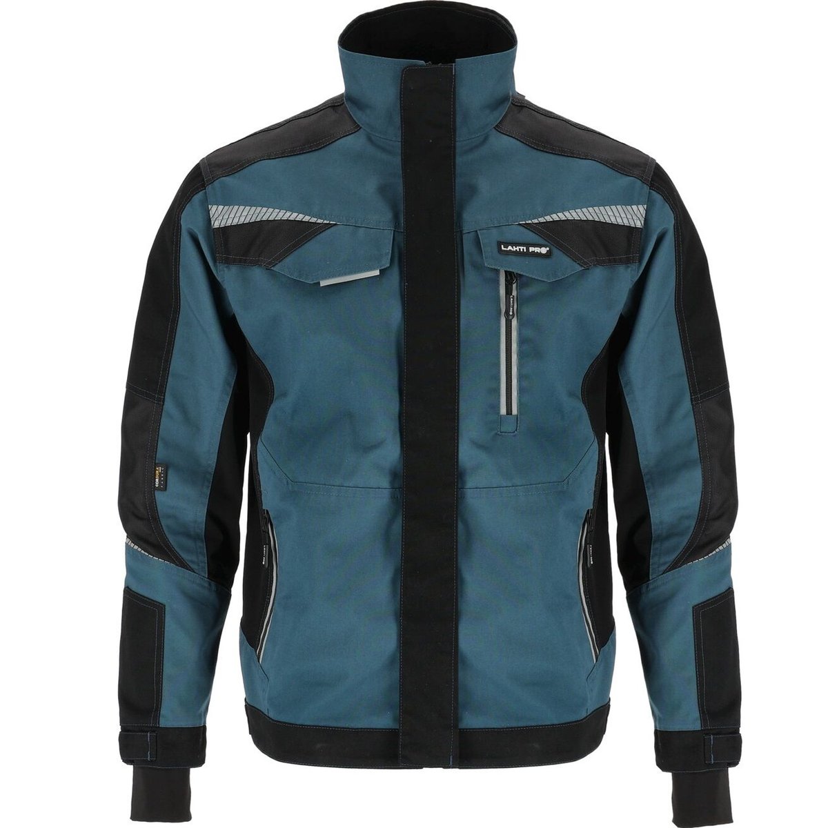 Bluza Turkusowo-czarna ze wstawkami ze strechu XL CE Lahti