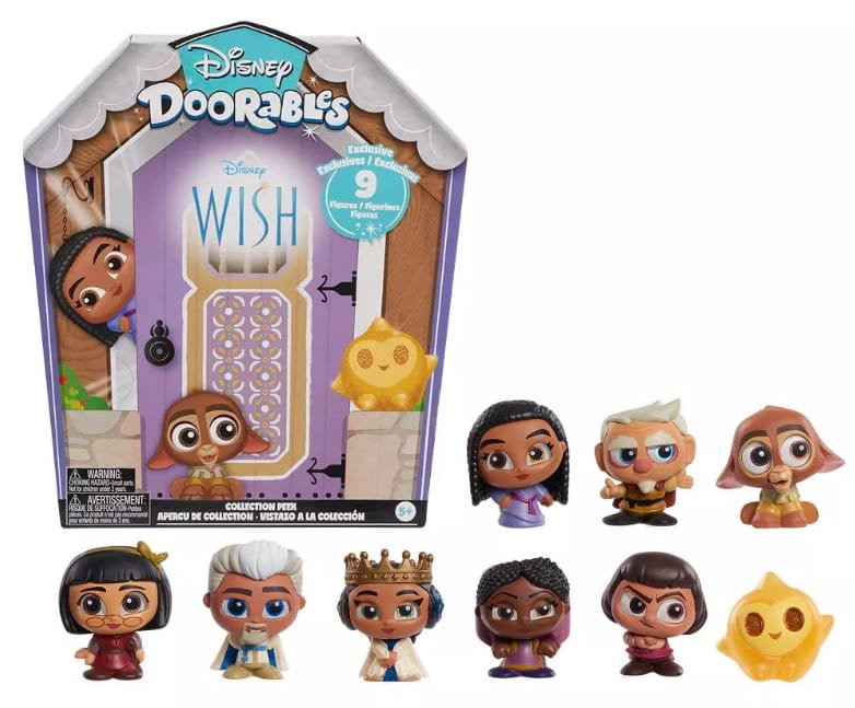 Disney Doorables Zestaw 9 Figurek Wish Pack Just Play