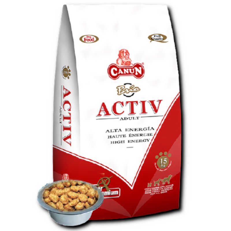 Canun - Brio Activ Dla Psów Aktywnych 15Kg