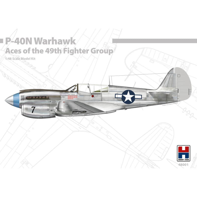 P-40N Warhawk Aces of The 49th Fighter Group 1:48 Hobby 2000 48001