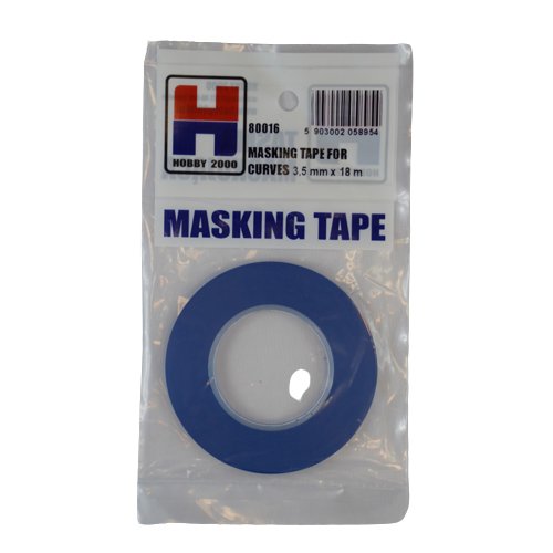 Masking Tape For Curves 3,5mm x 18m Hobby 2000 80016