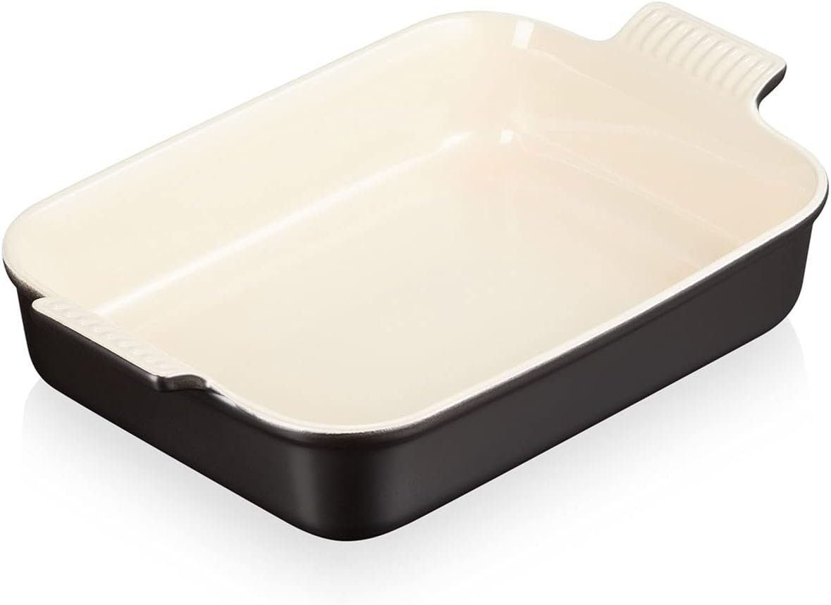 NACZYNIE ŻAROODPORNE PROSTOKĄTNA KAMIONKA 32CM