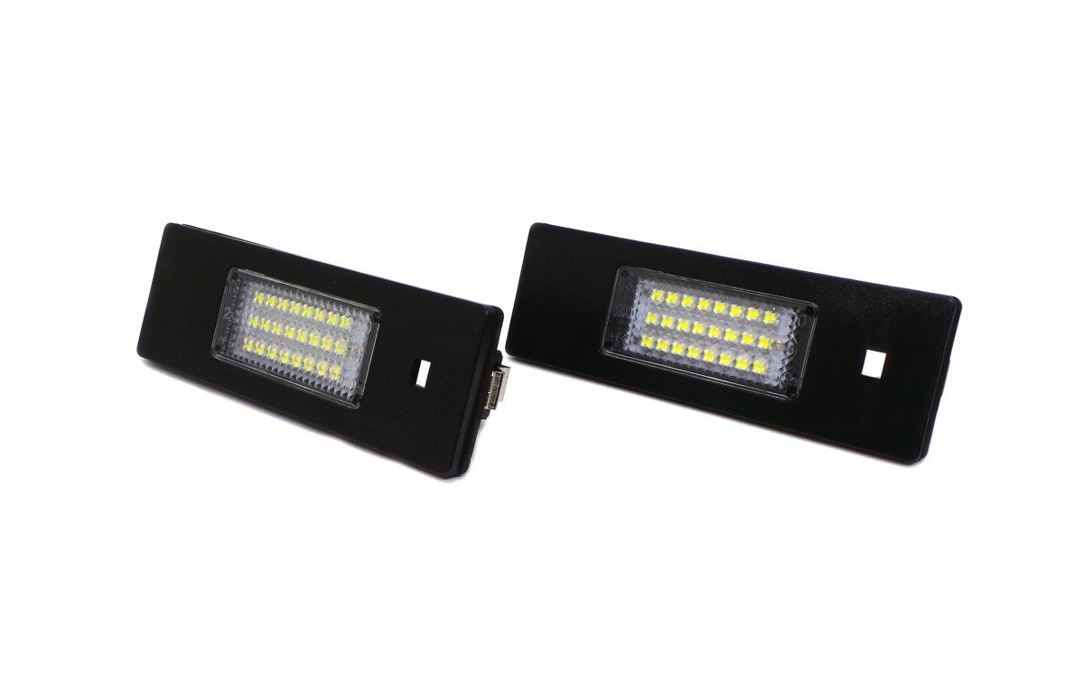 BMW 1, 6, Z4, Mini lampki tablicy rejestracyjnej LED 2x650lm, zestaw 2szt