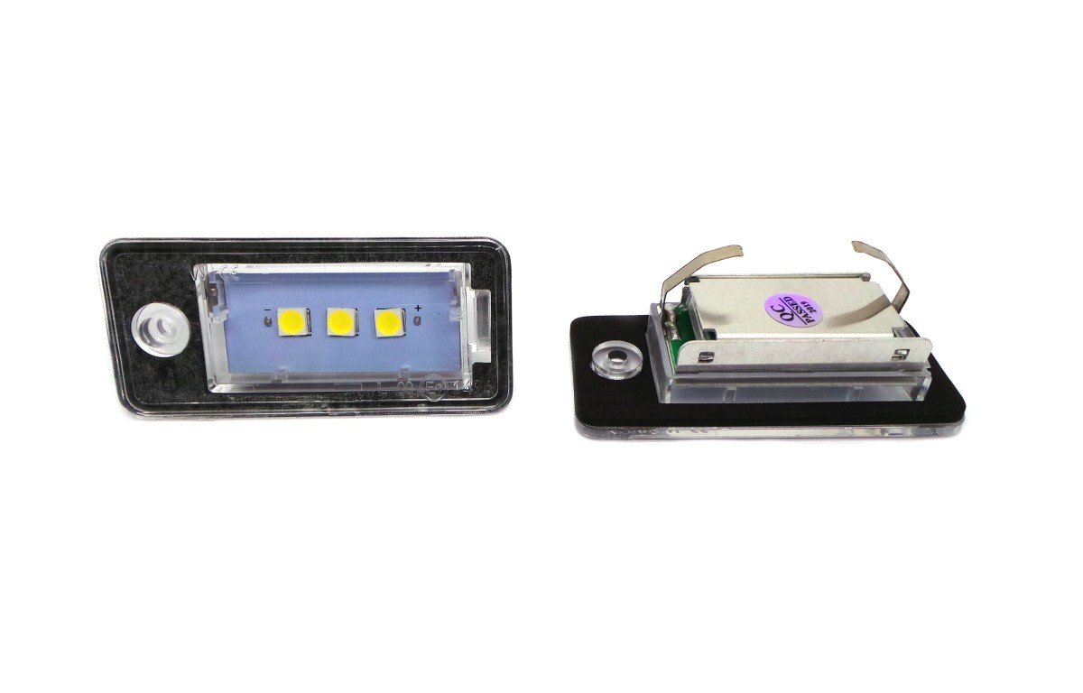 Audi lampki tablicy rejestracyjnej LED 2x450lm, zestaw 2szt