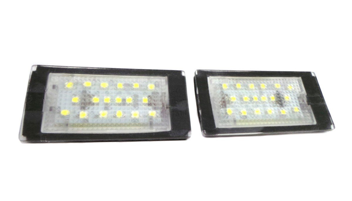 BMW E46 lampki tablicy rejestracyjnej LED 2x650lm, zestaw 2szt