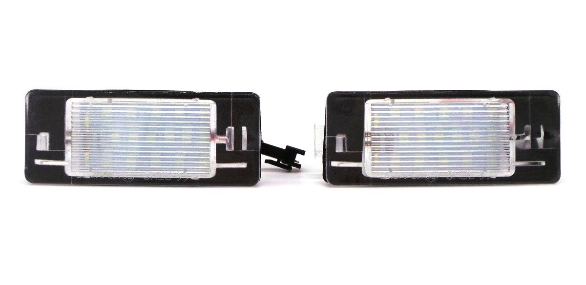 Opel Vectra C lampki tablicy rejestracyjnej LED 2x550lm, zestaw 2szt
