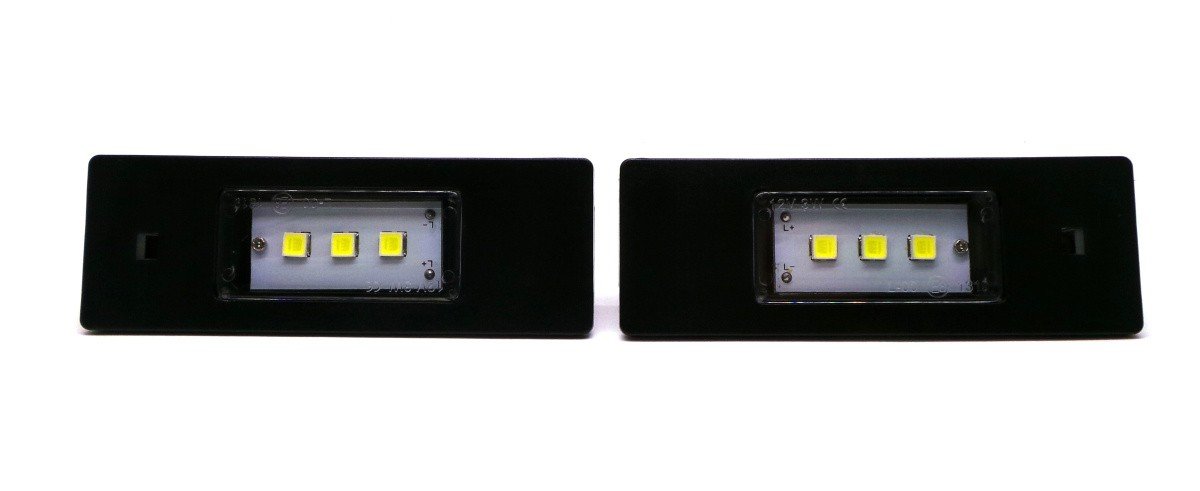 BMW 1, 6, Z4, Mini lampki tablicy rejestracyjnej LED 2x450lm, zestaw 2szt