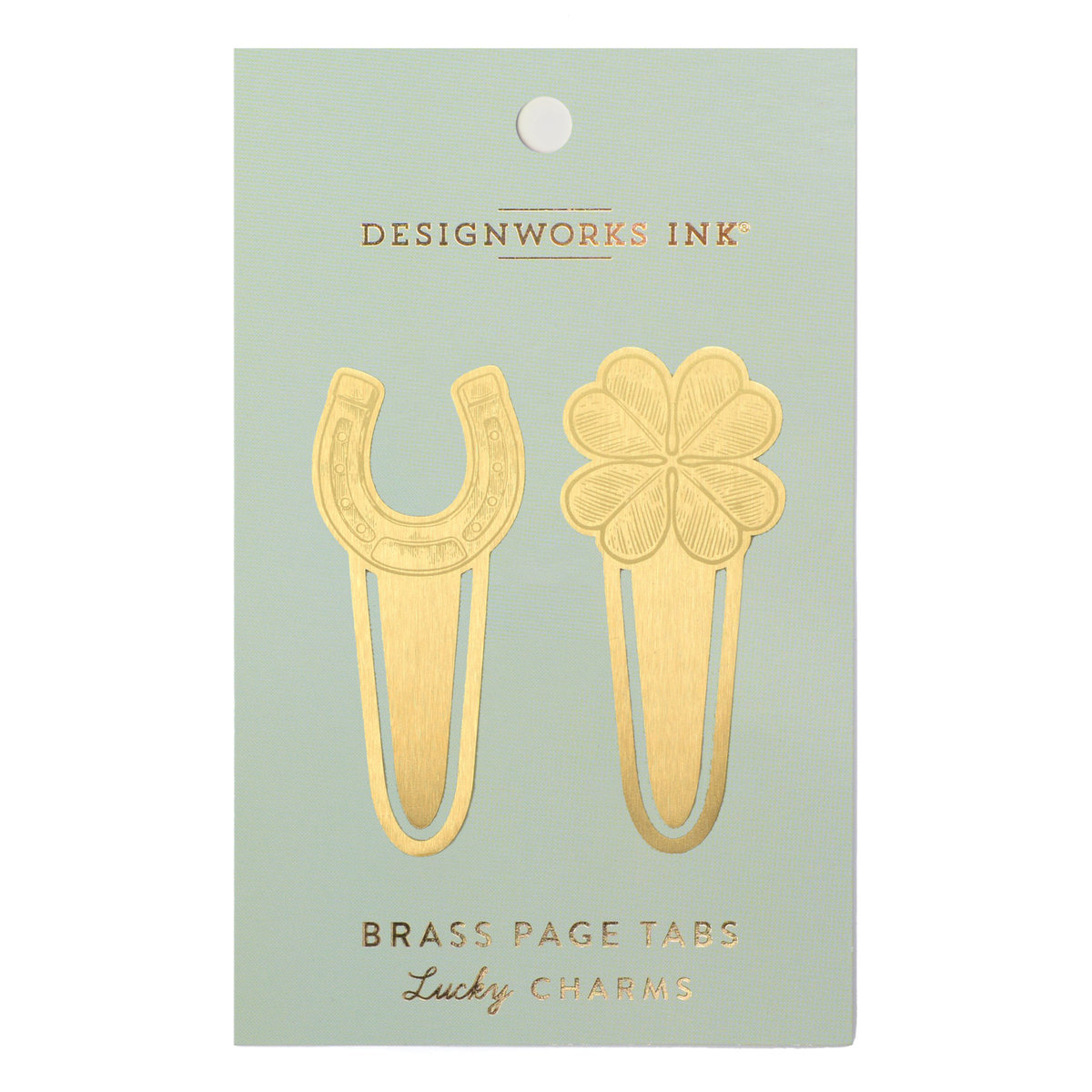 Zakładki do książek metalowe (2szt) - Lucky Charms | DESIGNWORKS INK