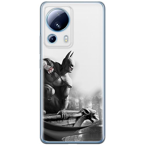 ERT GROUP etui na telefon Xiaomi 13 LITE/CIVI 2, case oryginalny i oficjalnie licencjonowany przez DC, wzór Batman 017, optymalnie dopasowane, plecki z TPU