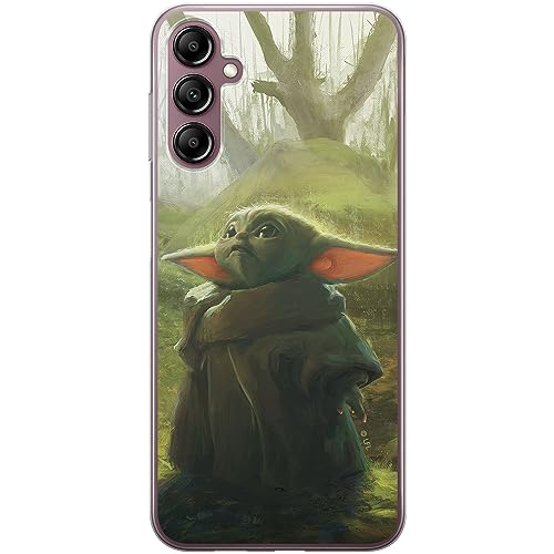 Etui dedykowane do Samsung A14 4G/5G wzór:  Baby Yoda 017 oryginalne i oficjalnie licencjonowane
