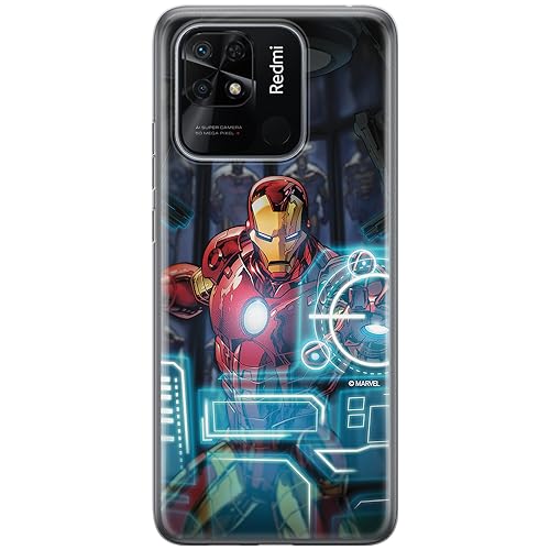 ERT GROUP etui na telefon Xiaomi MI NOTE 10 Lite, case oryginalny i oficjalnie licencjonowany przez Marvel, wzór Iron Man 034, optymalnie dopasowane, plecki z TPU