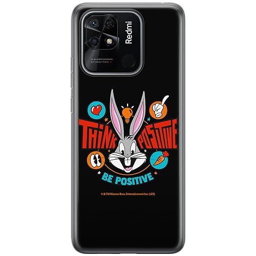 ERT GROUP etui na telefon Xiaomi REDMI 10C, case oryginalny i oficjalnie licencjonowany przez Looney Tunes, wzór Bugs 020, optymalnie dopasowane, plecki z TPU