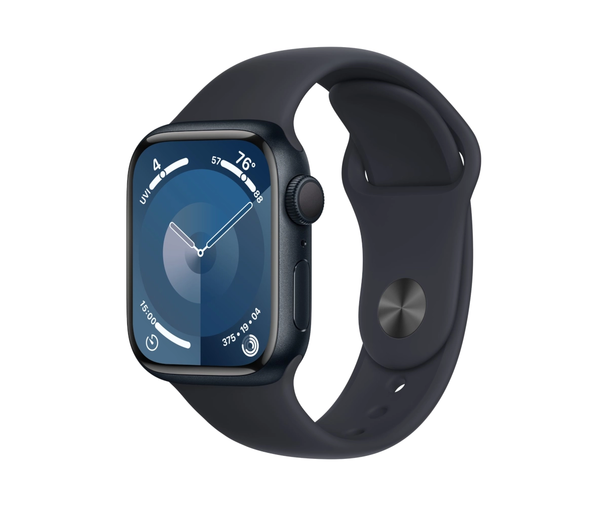 Apple Watch Series 9 GPS 41mm aluminium północ z paskiem sportowym S/M