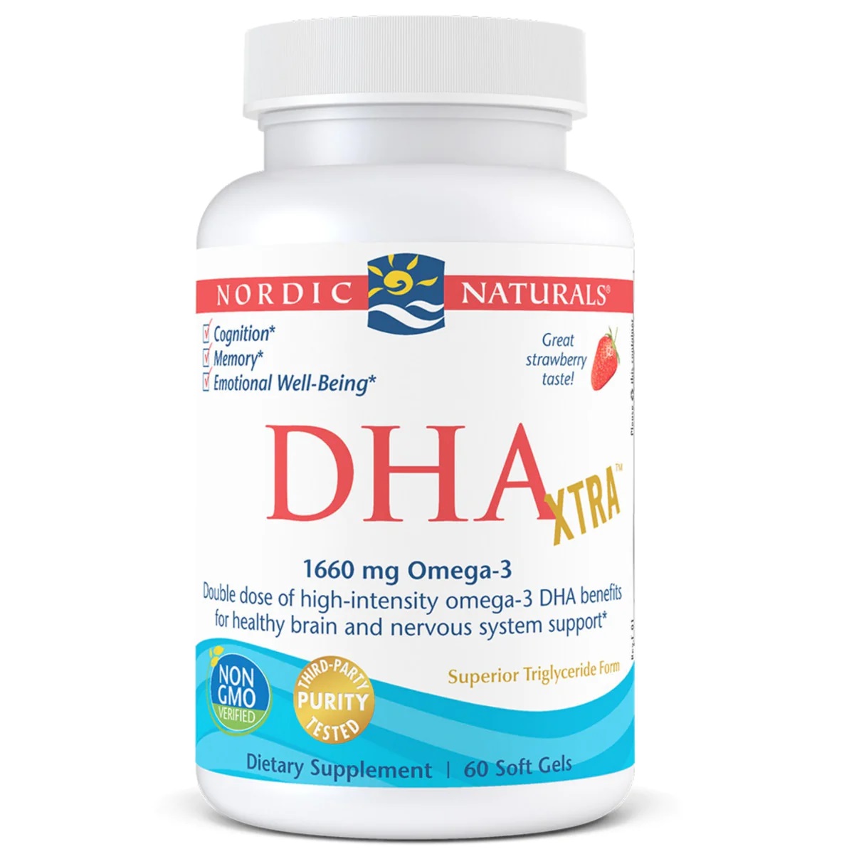 NORDIC NATURALS Nordic Naturals DHA XTRA x 60 kaps