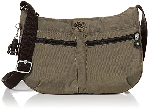 Kipling Damska torba crossbody Izellah, jeden rozmiar, Zielony mech, 12.25