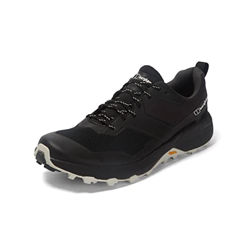 Berghaus Męskie buty trekkingowe Trailway Active Gore-tex, Czarny ciemnoszary, 45 EU