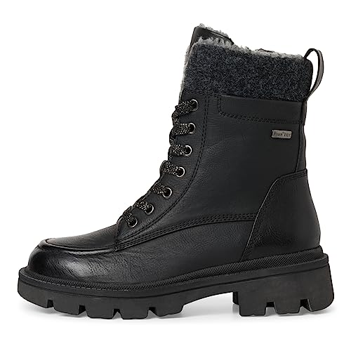 Jana Damskie Softline 8-26276-41 wygodne szerokie wygodne buty odporne na działanie wody, antypoślizgowe, z ciepłą podszewką, czarne, 39 EU, czarny, 39 EU Weit