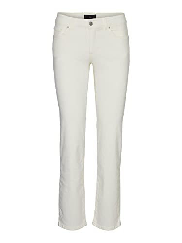 VERO MODA Damskie szorty VMLENA HW WVN Noos, Jade Cream, S, Jade Cream, S