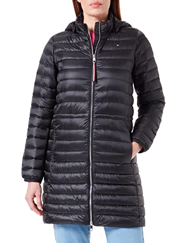 Tommy Hilfiger Damski płaszcz puchowy LW, czarny, S