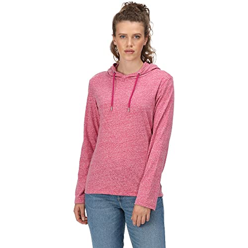Regatta Damska bluza z kapturem WMNS Montes, Rethink różowy/biały, 10