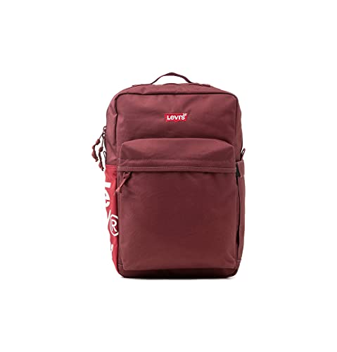 LEVIS FOOTWEAR AND ACCESSORIES Unisex Levi's L-Pack Standard Issue-Red Tab Side plecak, bordowy, rozmiar uniwersalny
