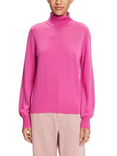 ESPRIT Sweter damski, 660/różowy fuksja, XL