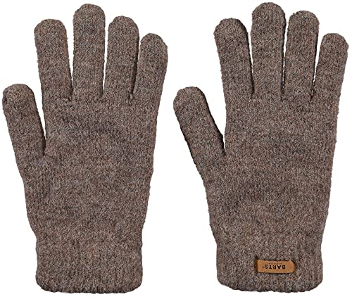 Barts Damskie rękawiczki Witzia Gloves, 0009-BROWN, Rozmiar Uniwersalny