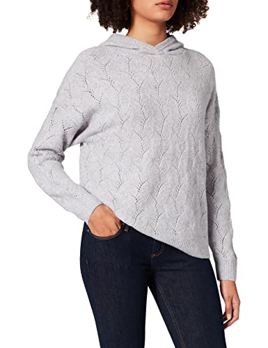 comma Sweter damski z długim rękawem, 53w1 Lilac Melange, 38 PL