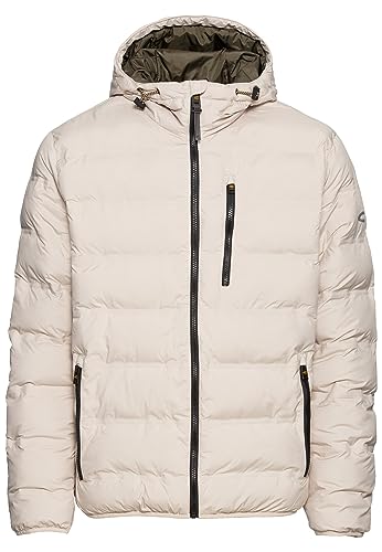 camel active Męska kurtka wodoodporna i wiatroszczelna Texxactive Blouson, biały, 27