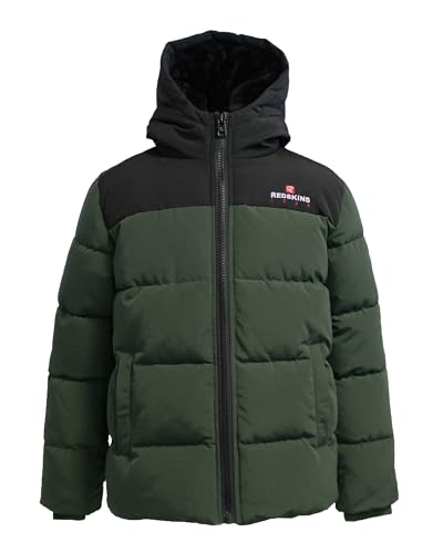 KURTKA REDSKINS JUNIOR PARKA DZIECIĘCA UNISEX 1092 zielony/czarny rozmiar 8 lata