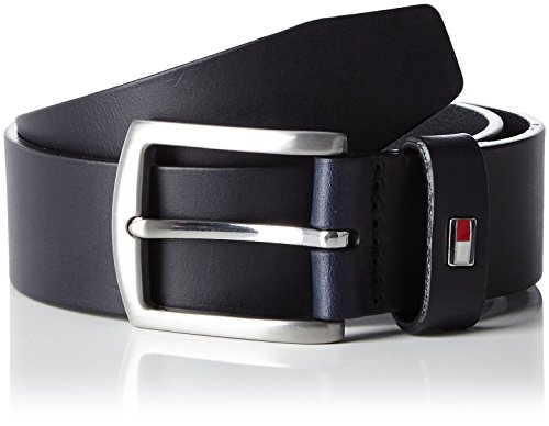 Tommy Hilfiger New Denton pasek dla chłopców, niebieski (Midnight), 80 cm (Rozmiar producenta L)