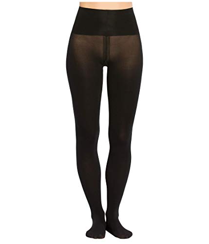 Spanx Tummy Shaping Tights, Rajstopy, Kobiety, Very Black, M