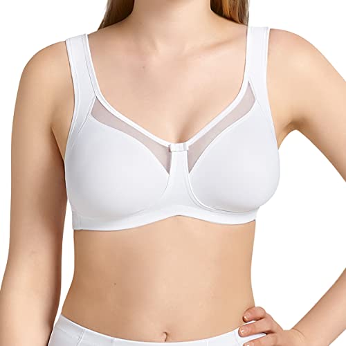 Anita 5859-001 damski biustonosz typu Clara Black bez fiszbin, Biały – Weiß (Weiß), 90B