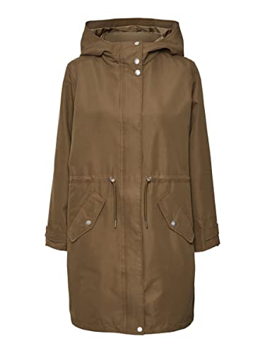 VERO MODA Vmeverly Coat Boos parka damska, Capers, XL