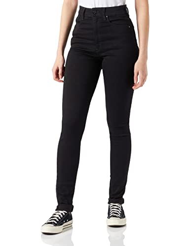 G-STAR RAW Kafey Ultra High Rise Skinny Fit dżinsy damskie, Pitch Black, 30W x 28L