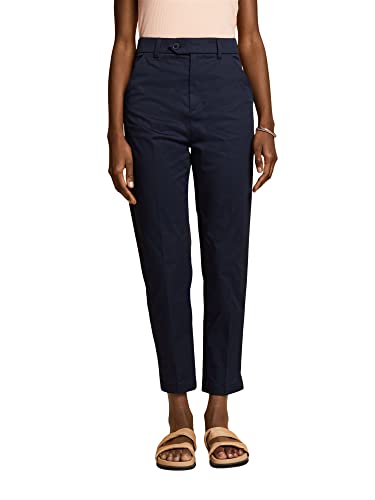 ESPRIT Spodnie damskie 993EE1B316, 400/NAVY, 42, 400/granatowy, 42