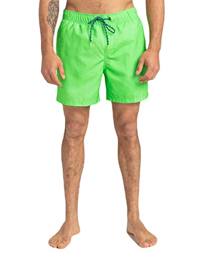 Quiksilver Męski całoroczny kostium kąpielowy, neonowy zielony, M, Neonowa zieleń, M