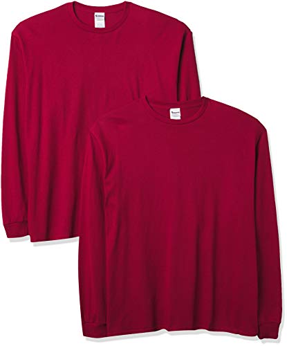 SOFFE Męski t-shirt Midweight Cotton Long Sleeve Tee