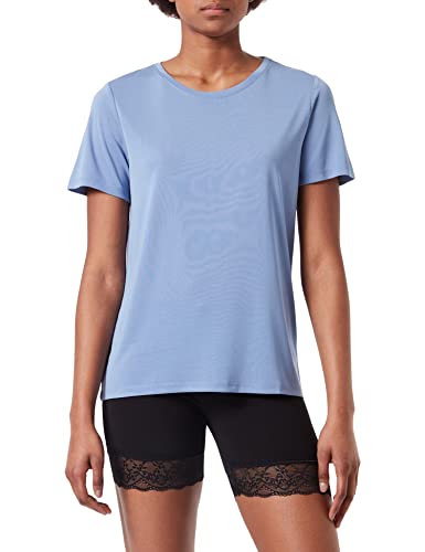 Vila Damska koszulka VIMODALA O-Neck S/S TOP/SU-NOOS, English Manor, XS