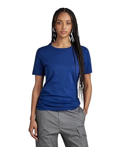 G-STAR RAW Core Slim R T Wmn topy damskie, Niebieski (Ballpen Blue D23793-4107-1822), XXS
