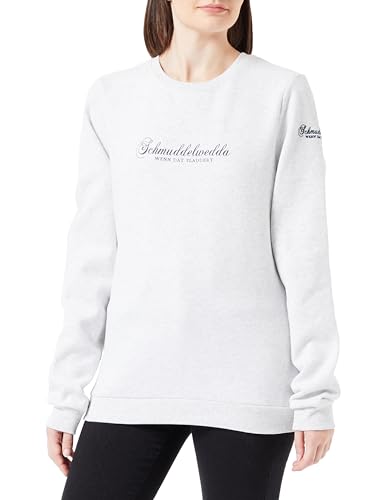 boundry Sweter damski 34613771-BO02, wełniany biały melanż, M, wełniany biały melanż, M