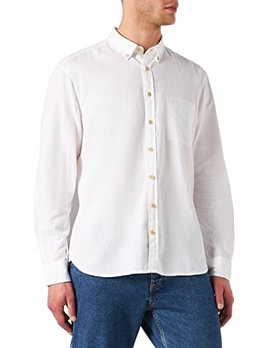Camel Active Koszula Męska, Rozbita Biel, 3Xl