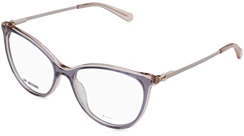 Moschino Love Mol588 okulary przeciwsłoneczne, Violet Nude, 54, Fioletowy, cielisty, 54