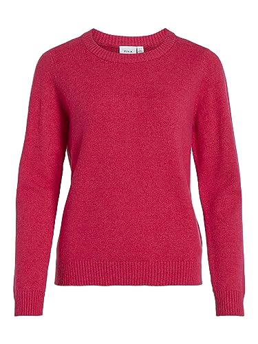 VIRIL O-Neck L/S Knit Top - NOOS, Love Potion/Szczegóły: melanż, L