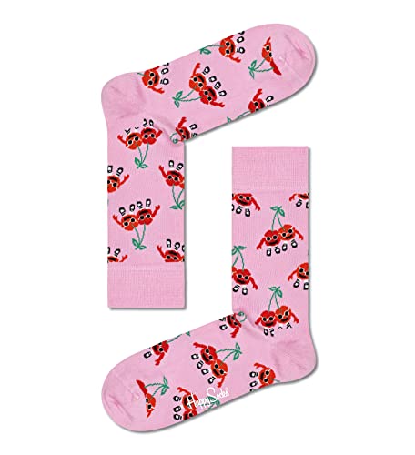 Happy Socks Cherry Mates Sock, kolorowe i zabawne, skarpety dla kobiet i mężczyzn, wielokolorowe (41-46)